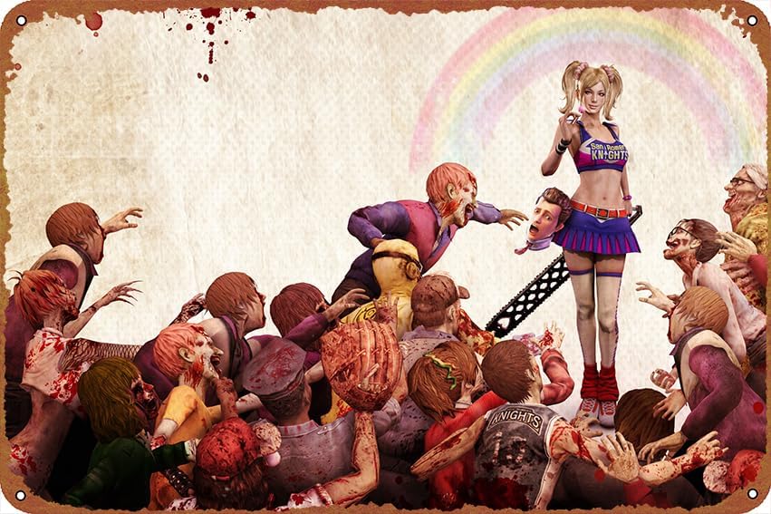Home Bar And Coffee - Video Game Lollipop Chainsaw Metal aluminium