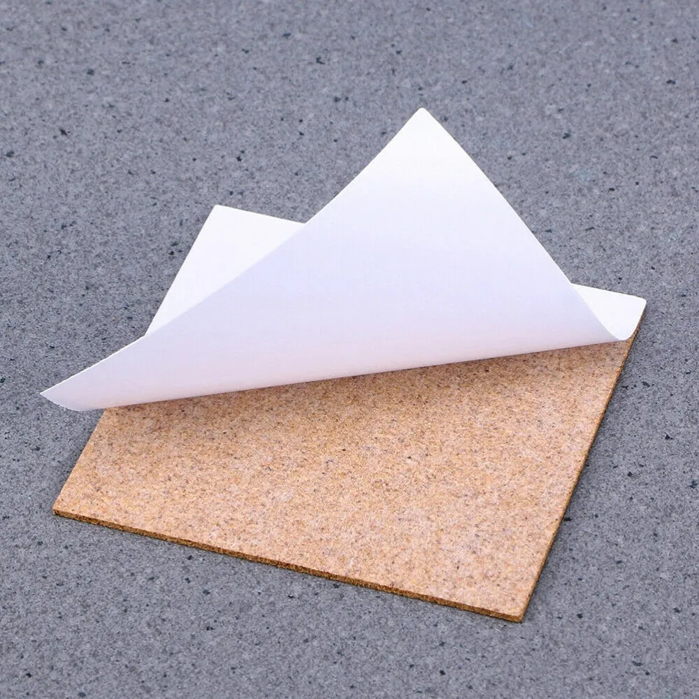 Home Bar Supplies - 10Pcs Kurk Onderzetters Vierkante Kurk Mat