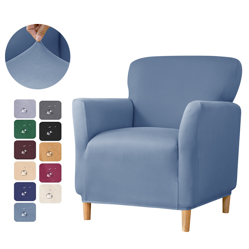 Home Bar Seating - 1PC Waterafstotend Bad Sofa Cover Effen
