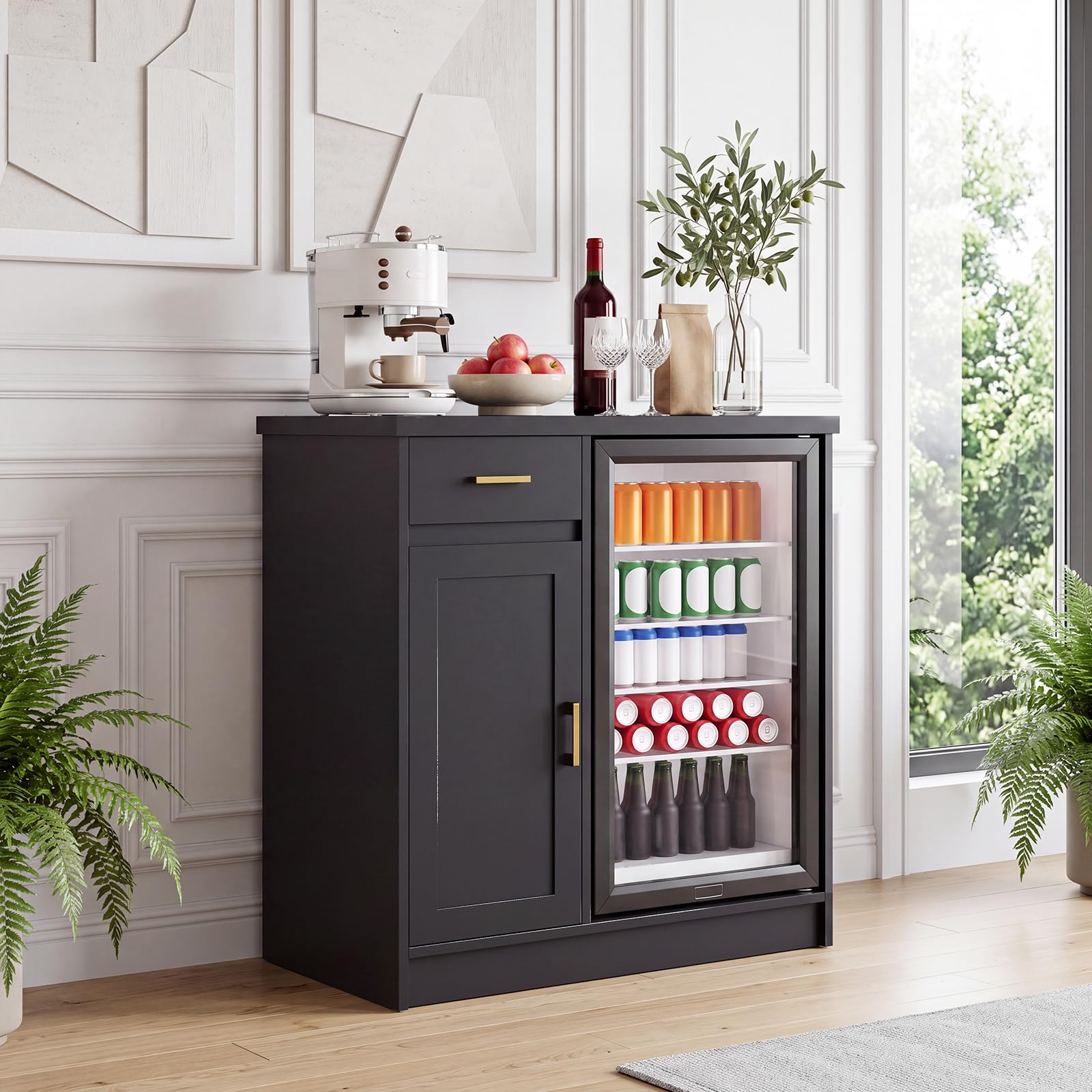 42 inch Farmhouse Wijnbar Kast - Home Bar And Cabinet recensie en prijs