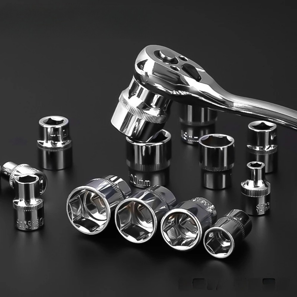 3/8 Korte Socket 6-24mm Extern - Home Bar Supplies recensie en prijs