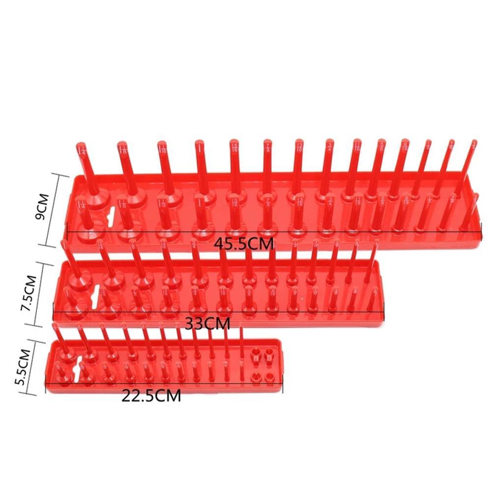 3 Stuks Zwart/Rood Socket Orga - Home Bar Supplies recensie en prijs