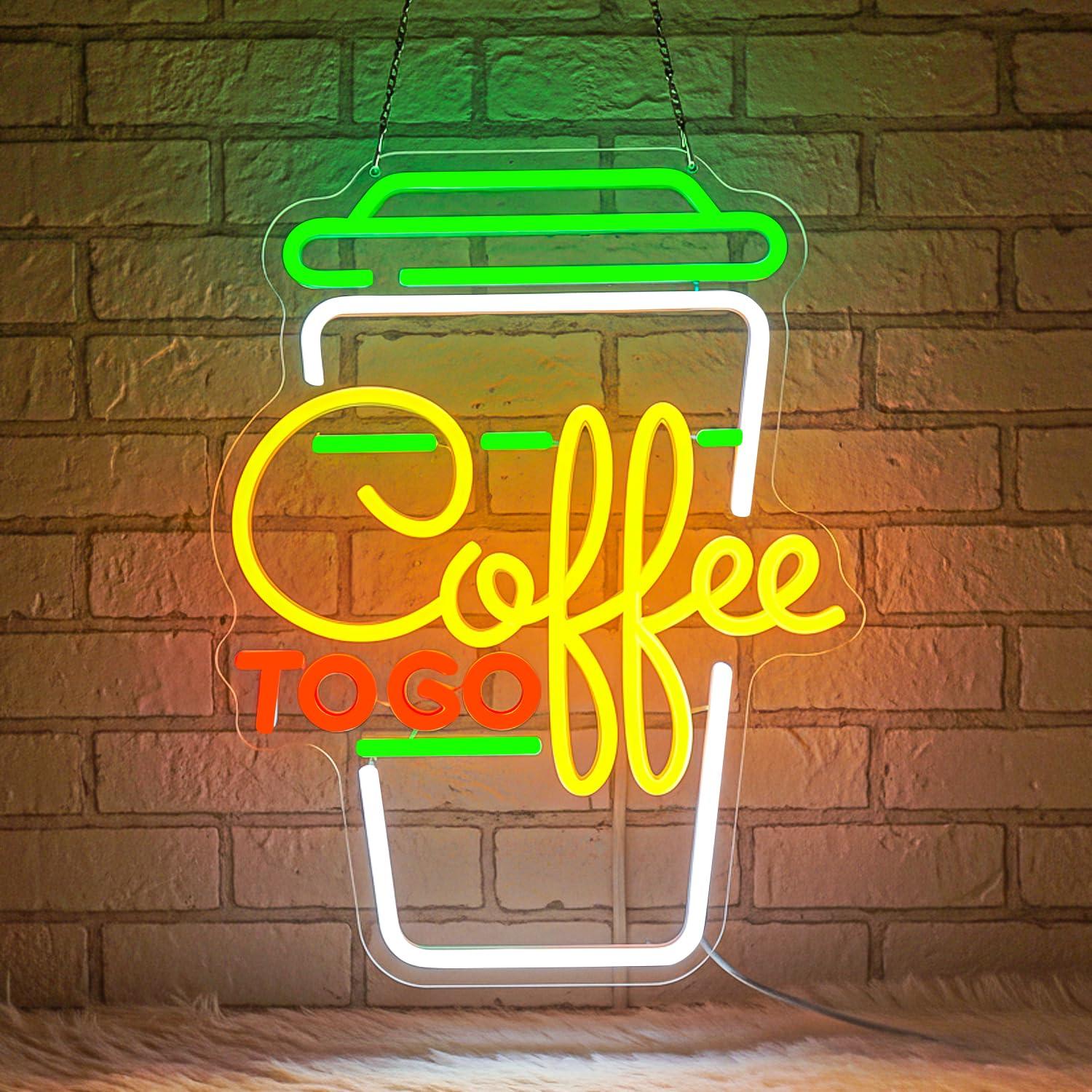 Koffie Neon Sign USB dimbare L - Home Bar And Coffee recensie en prijs