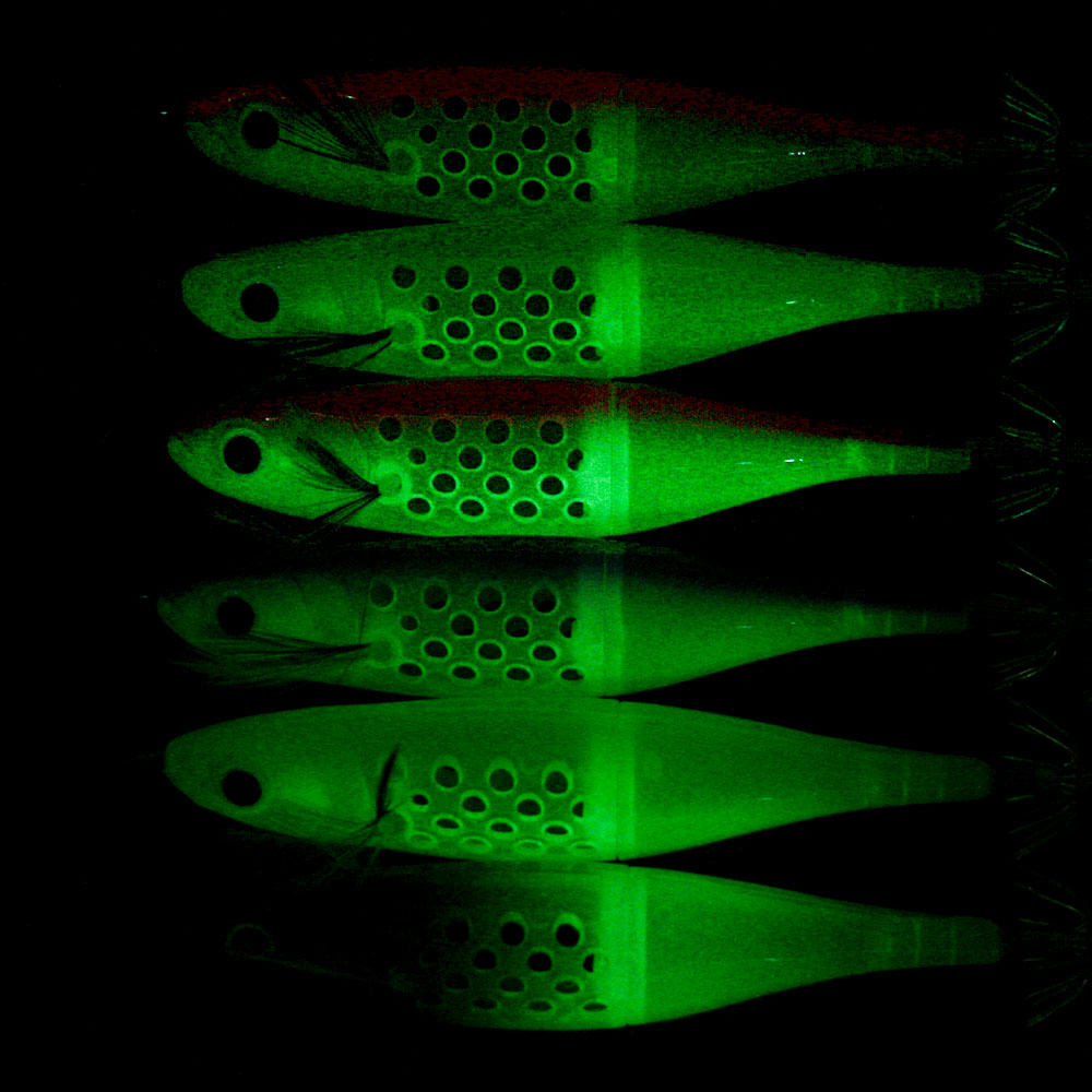 Glow-in-the-dark inktvismokker - Jigger Double Sided recensie en prijs