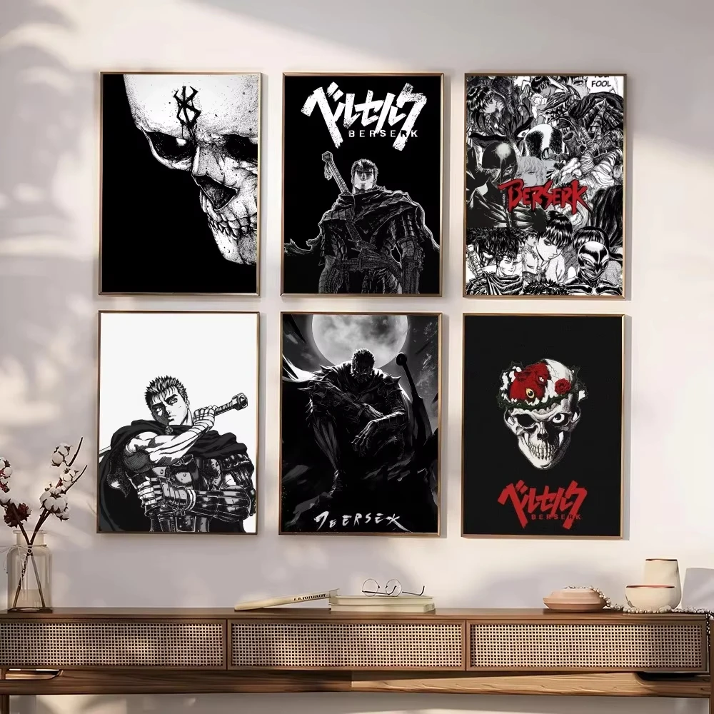 Anime B-berserk Poster Papier  - Home Bar And Restaurant recensie en prijs