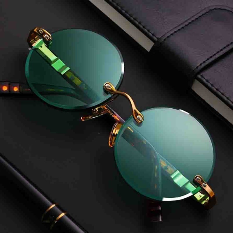 Klassieke randloze zonnebrille - Old Fashioned Glass recensie en prijs