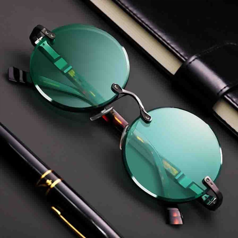Klassieke randloze zonnebrille - Old Fashioned Glass recensie en prijs