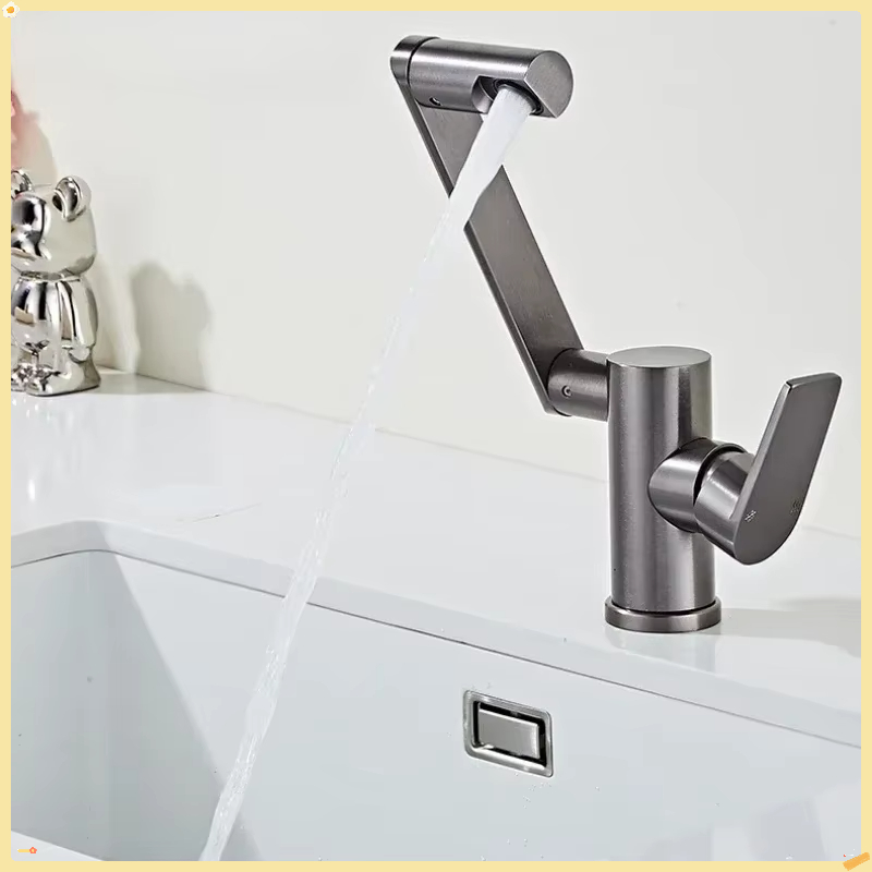 Grijze aluminium badkamerkraan - Home Bar Sink recensie en prijs