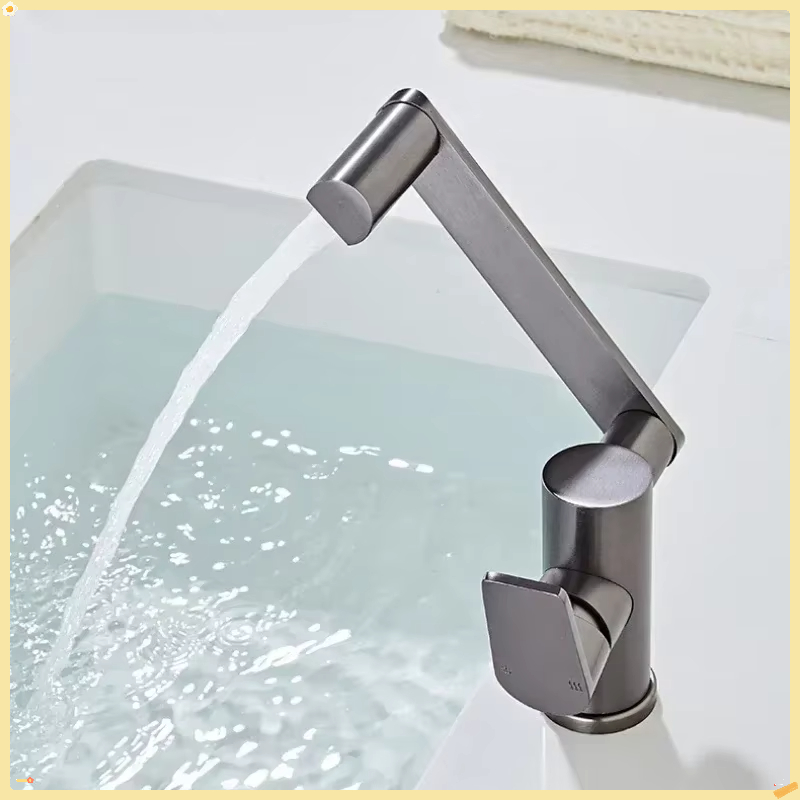 Grijze aluminium badkamerkraan - Home Bar Sink recensie en prijs
